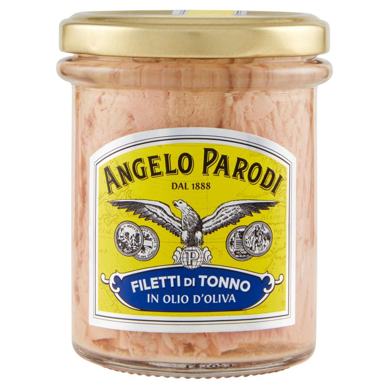 Angelo Parodi Filetti di Tonno in Olio d'Oliva 195 g