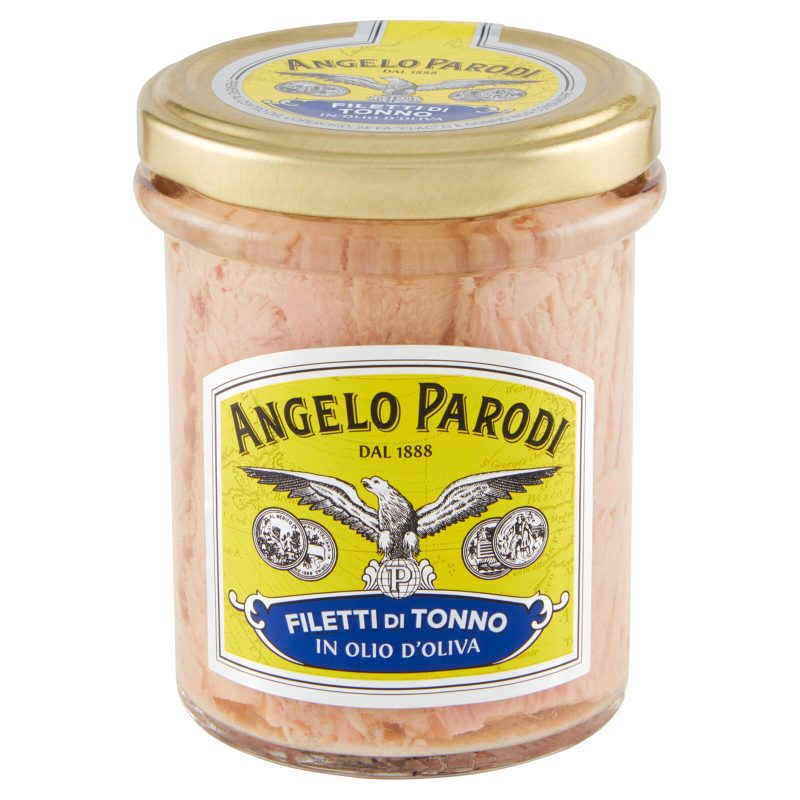 Angelo Parodi Filetti di Tonno in Olio d'Oliva 195 g