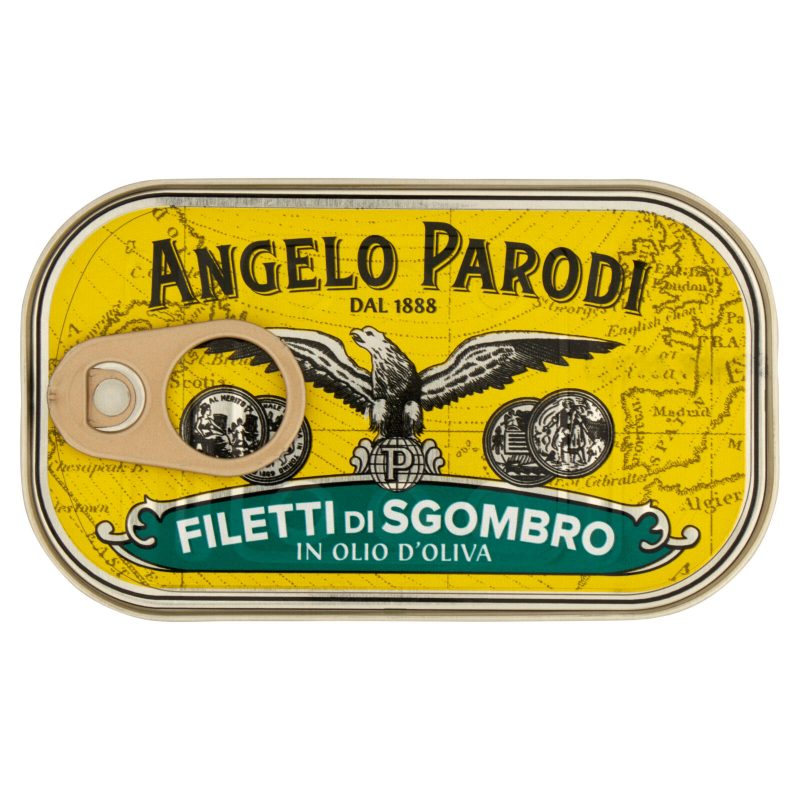 Angelo Parodi Filetti di Sgombro in Olio d'Oliva 125 g