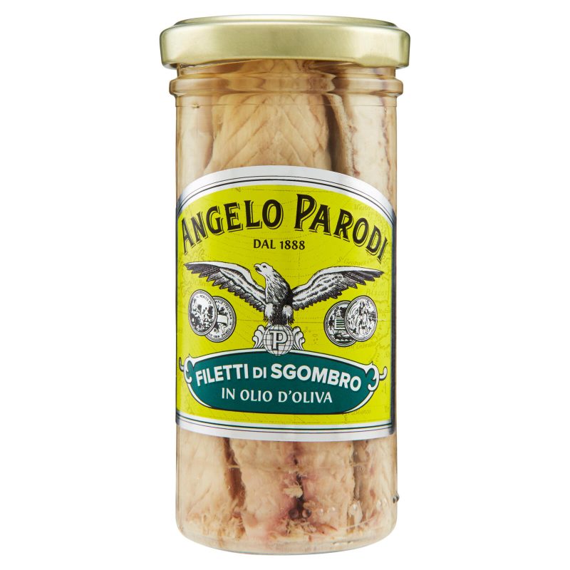 Angelo Parodi Filetti di Sgombro in Olio d'Oliva 150 g