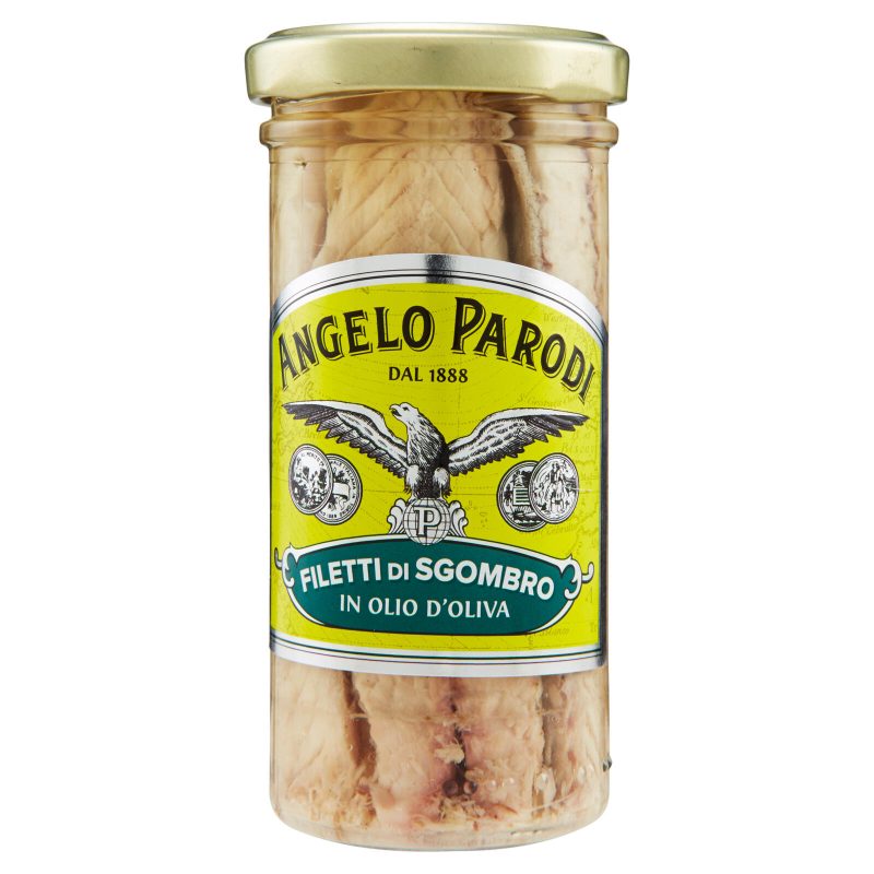 Angelo Parodi Filetti di Sgombro in Olio d'Oliva 150 g