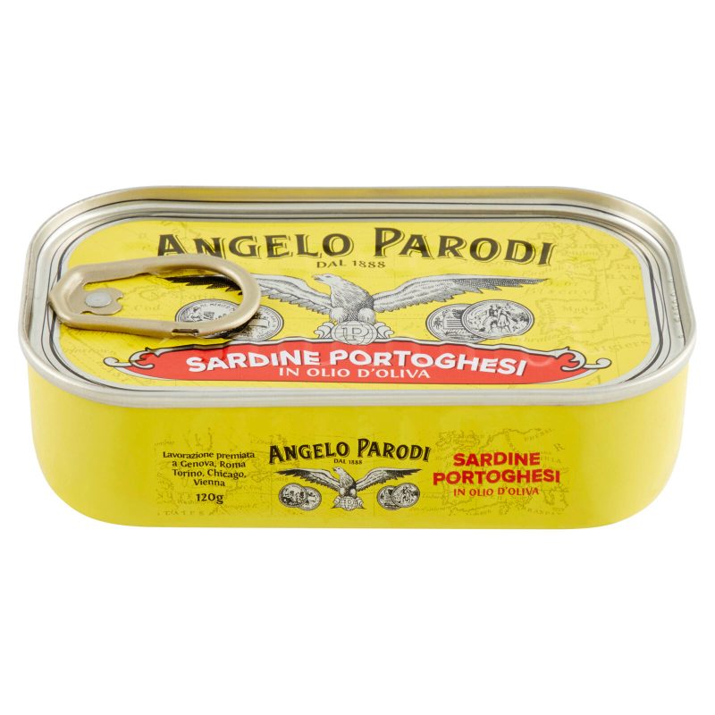 Angelo Parodi Sardine Portoghesi in Olio d'Oliva 120 g