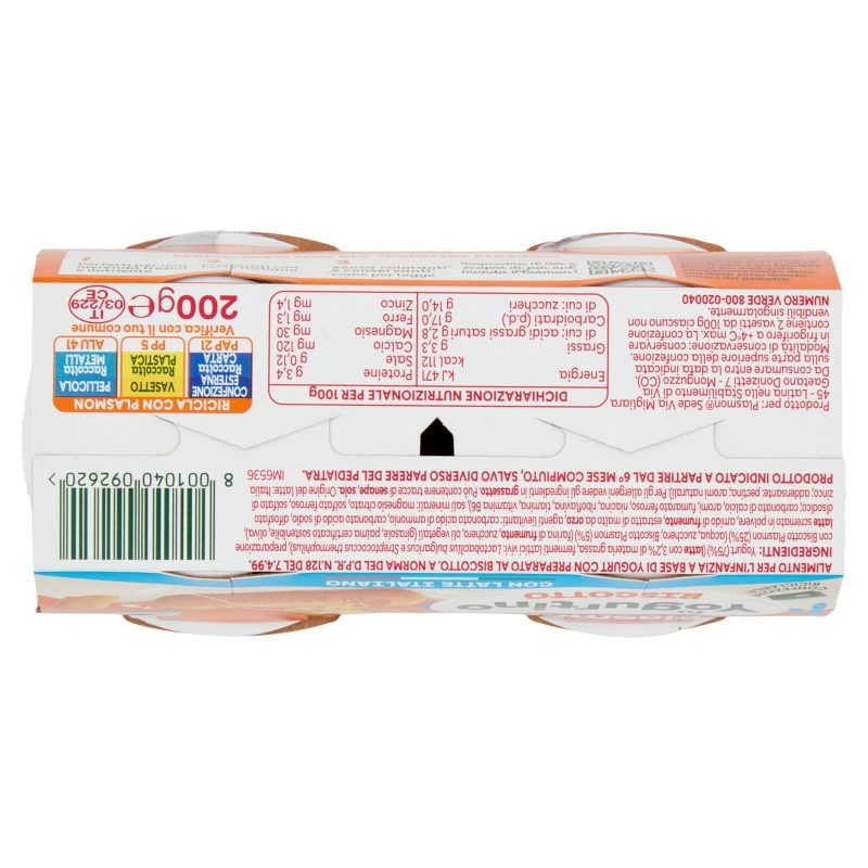 Plasmon lo Yogurtino Biscotto 2x100 g