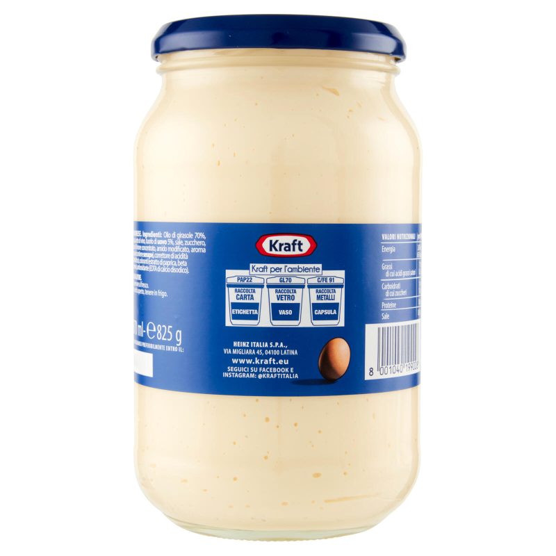 KRAFT MAYONNAISE GR 825