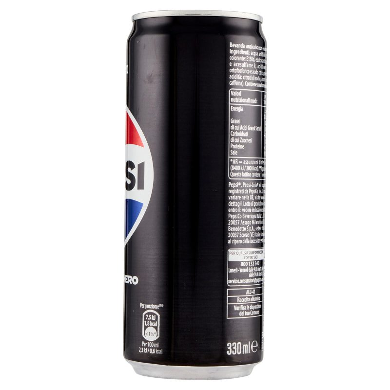 Pepsi Zero Zucchero 330 ml