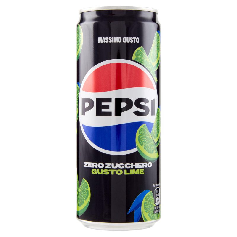 Pepsi Zero Zucchero Gusto Lime 330 ml