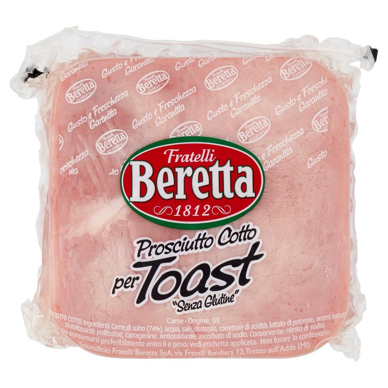 Fratelli Beretta Prosciutto Cotto per Toast 400 gr