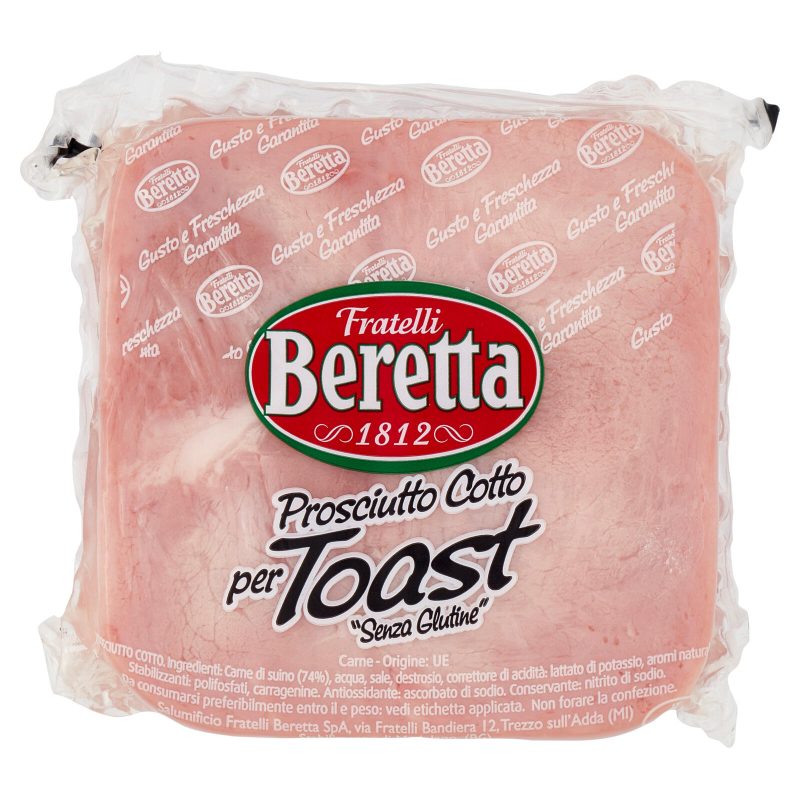 Fratelli Beretta Prosciutto Cotto per Toast 400 gr