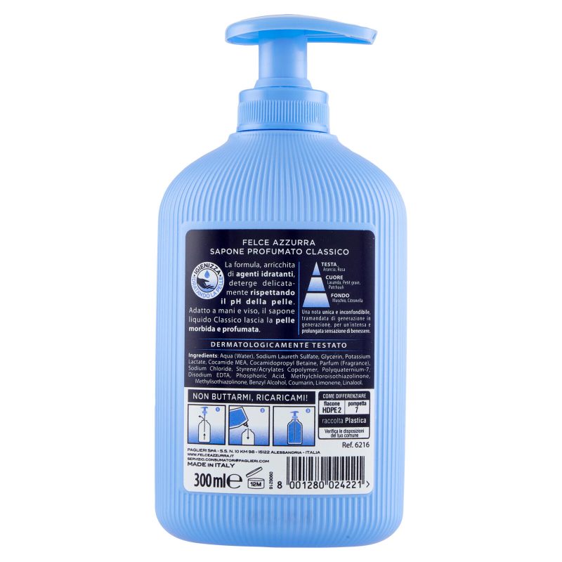 Felce Azzurra Classico Sapone Profumato 300 ml