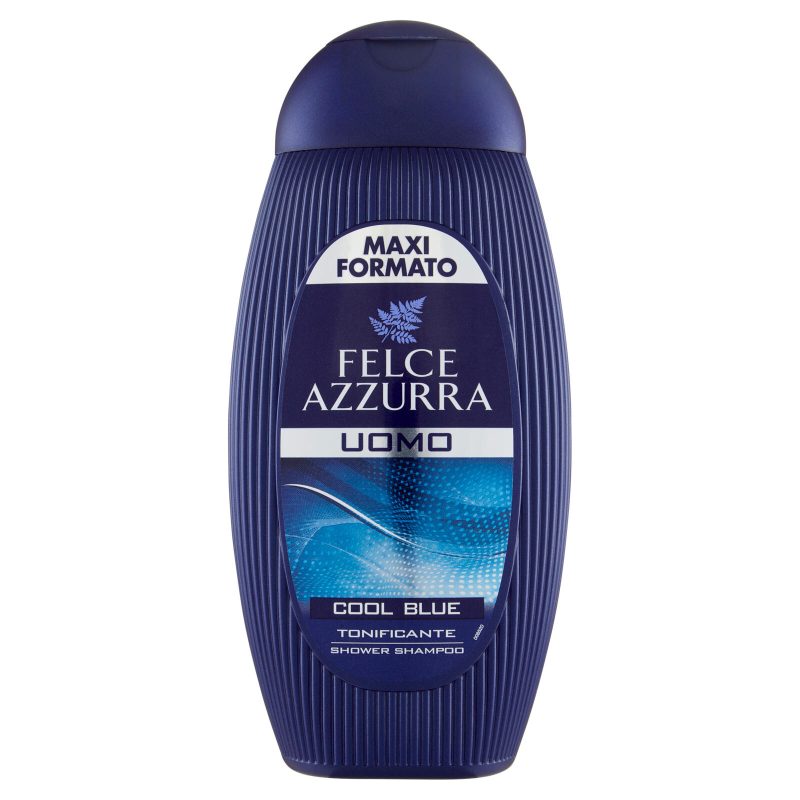 Felce Azzurra Uomo Cool Blue Tonificante Shower Shampoo 400 ml