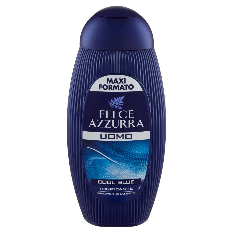 Felce Azzurra Uomo Cool Blue Tonificante Shower Shampoo 400 ml