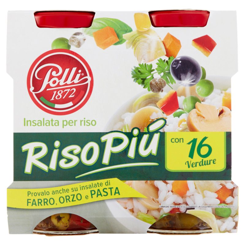 Risopiù con 16 verdure 2x290g