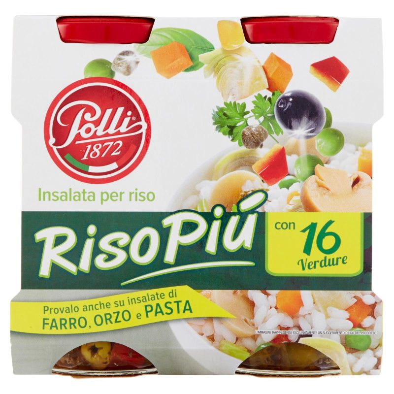 Risopiù con 16 verdure 2x290g