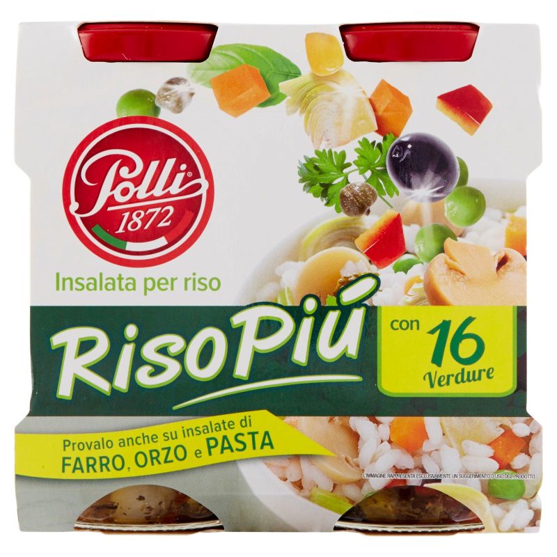 Risopiù con 16 verdure 2x290g