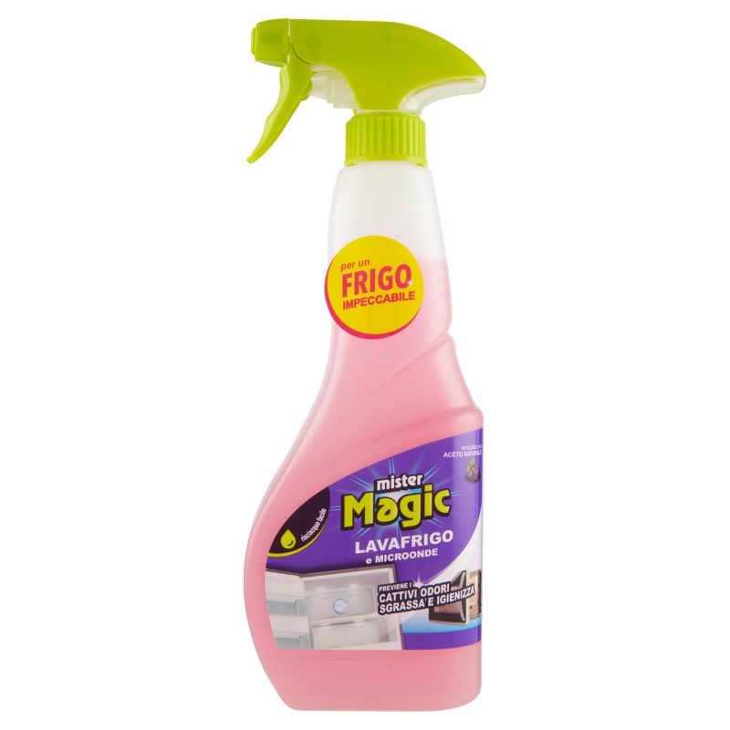 mister Magic Lavafrigo e Microonde arricchito con Aceto Naturale 500 ml