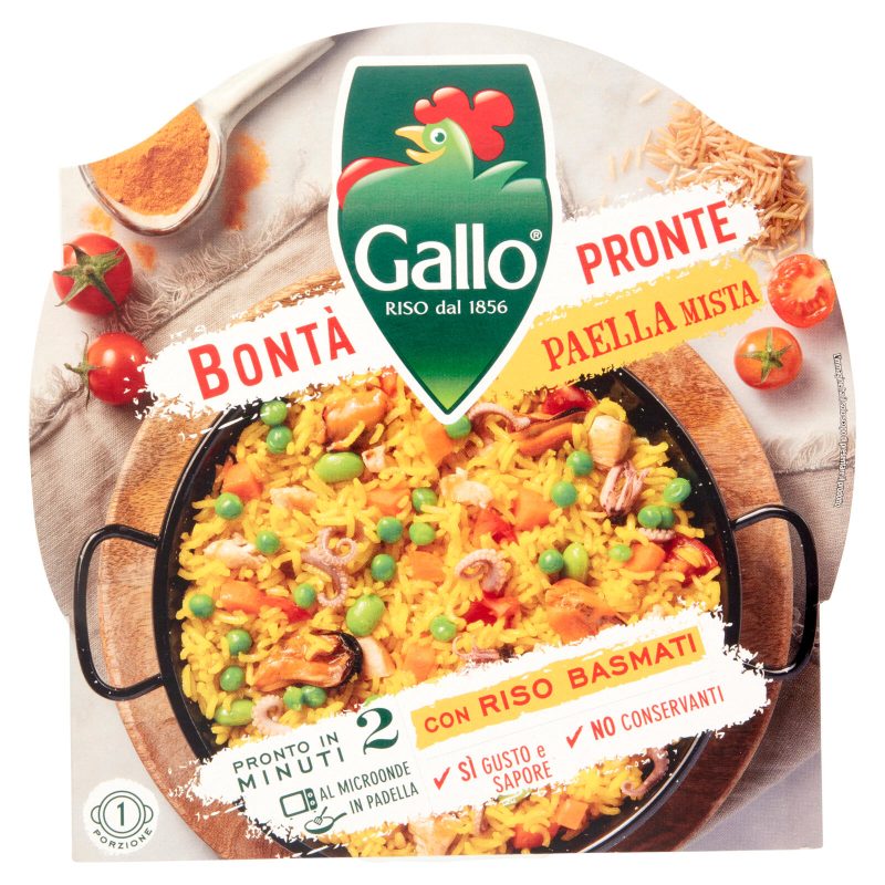 Gallo Bontà Pronte Paella Mista con Riso Basmati 220 g