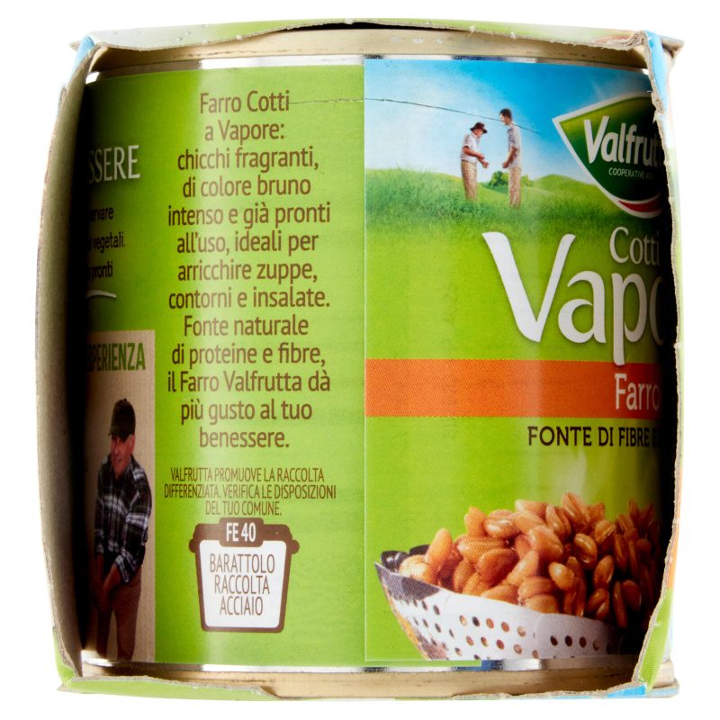 Valfrutta Cotti a Vapore Farro 3 x 150 g