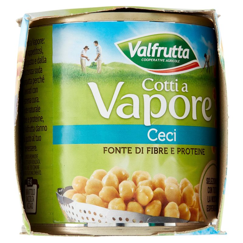 Valfrutta Cotti a Vapore Ceci 3 x 150 g