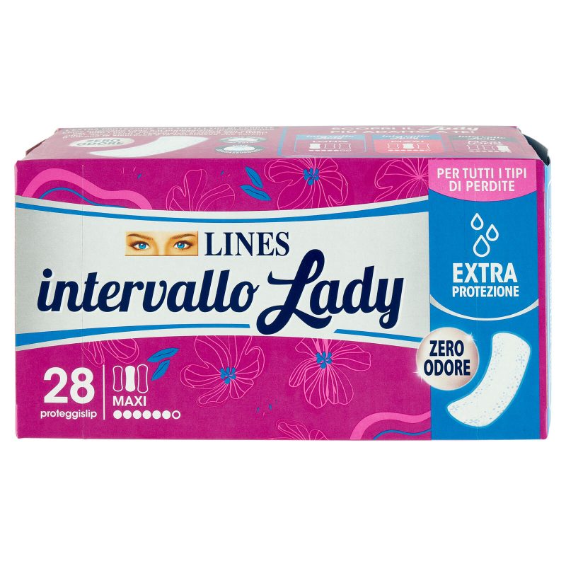 Lines intervallo Lady proteggislip Maxi Disteso 28 pz