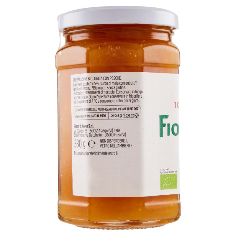 Rigoni di Asiago Fiordifrutta Pesche bio 330 g