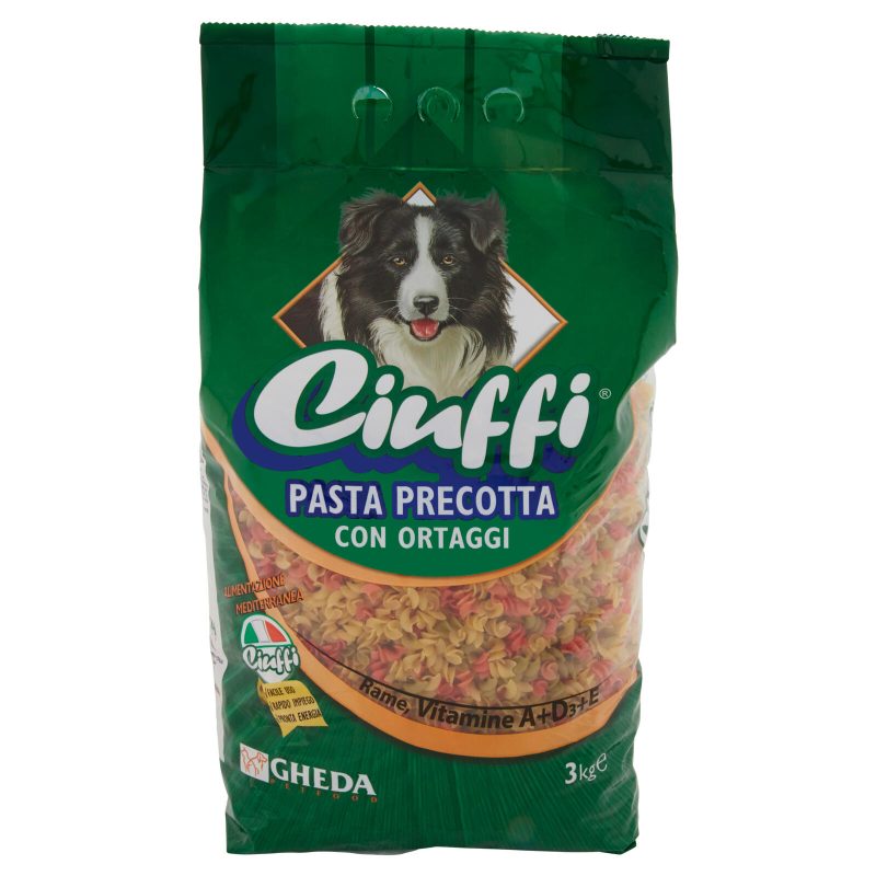 Ciuffi Pasta Precotta con Ortaggi 3 kg