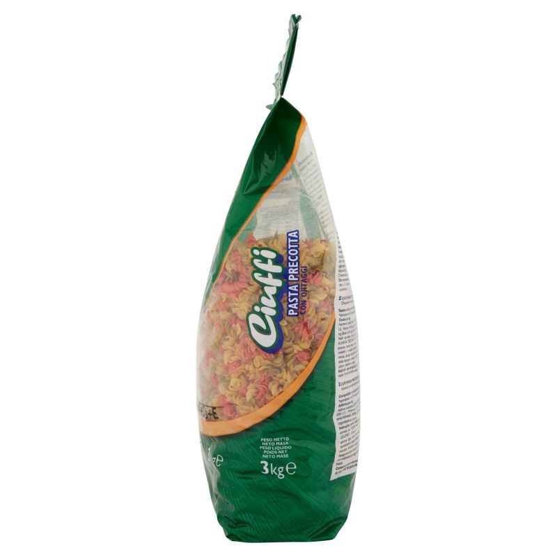 Ciuffi Pasta Precotta con Ortaggi 3 kg