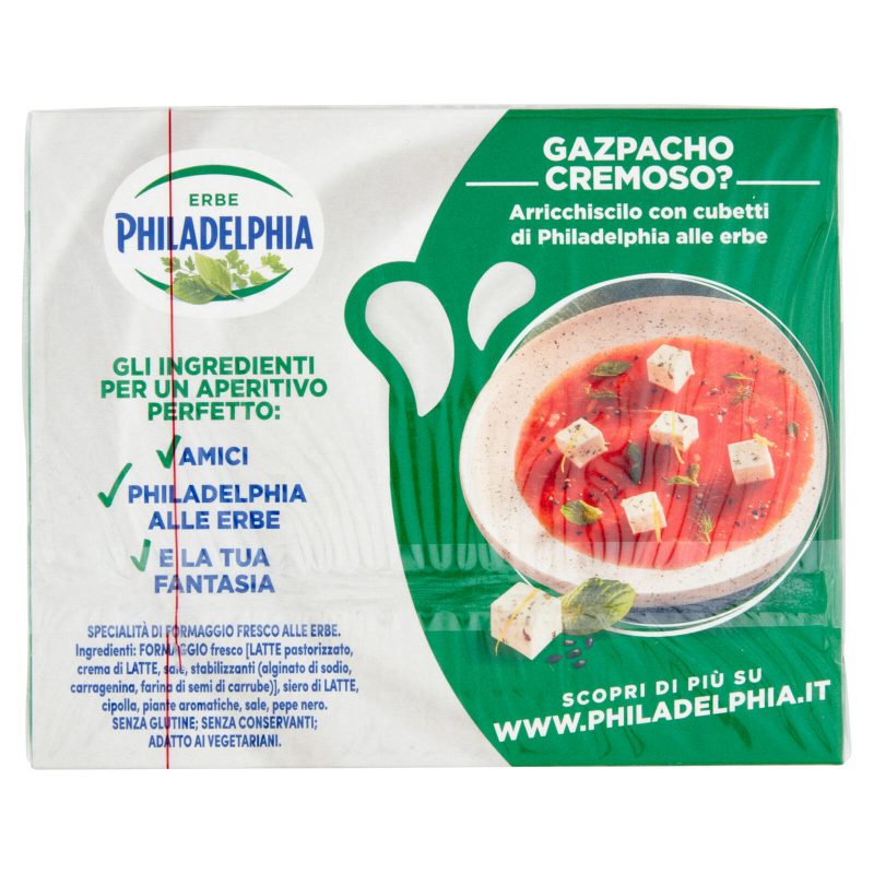 Philadelphia formaggio fresco spalmabile alle Erbe - 6x25g