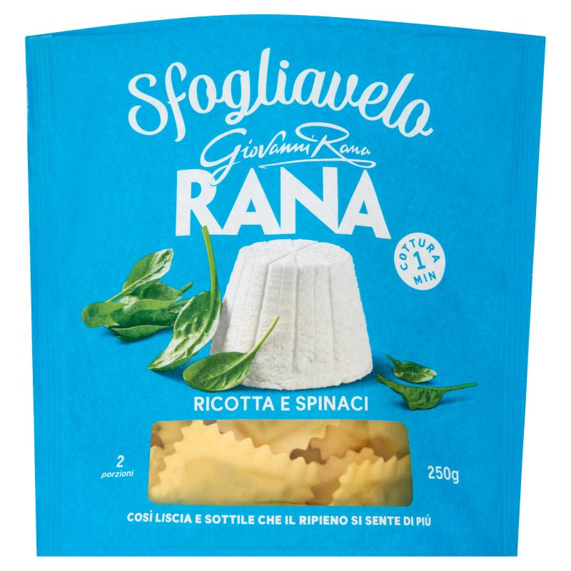 Sfogliavelo Giovanni Rana  Ricotta e Spinaci 
250 g