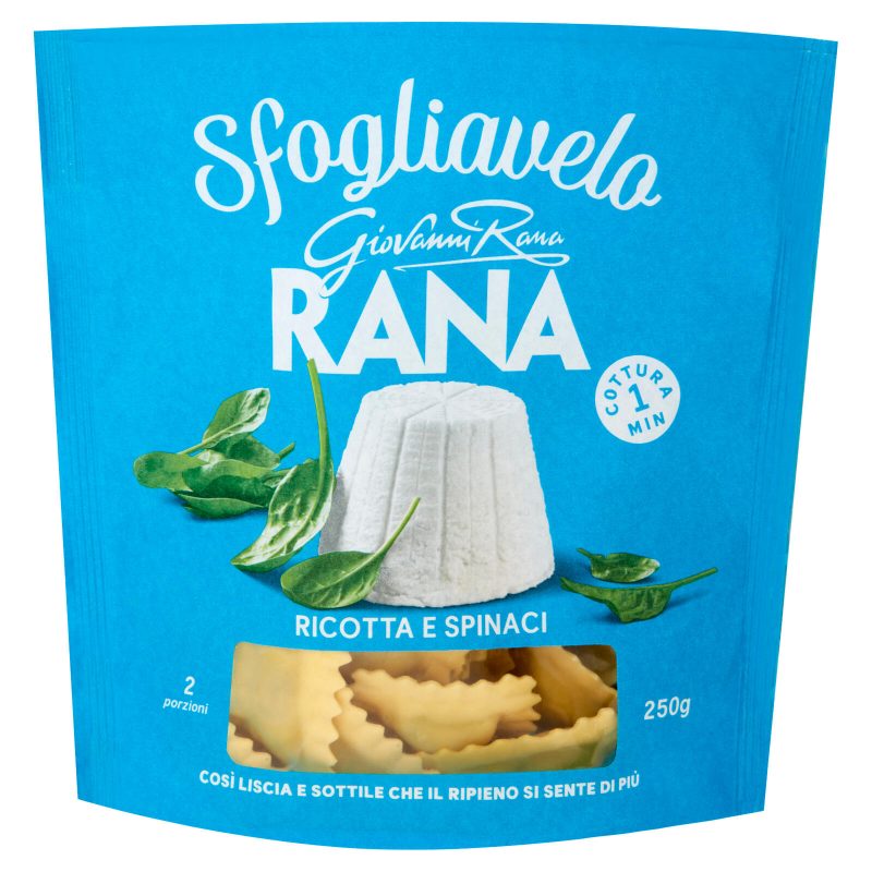 Sfogliavelo Giovanni Rana  Ricotta e Spinaci 
250 g