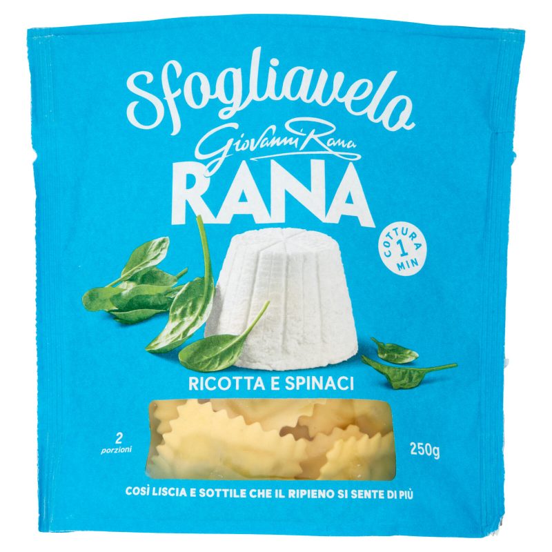 Sfogliavelo Giovanni Rana  Ricotta e Spinaci 
250 g