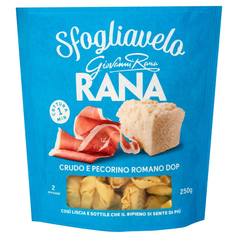 Giovanni Rana Sfogliavelo Crudo e Pecorino Romano DOP 250 g