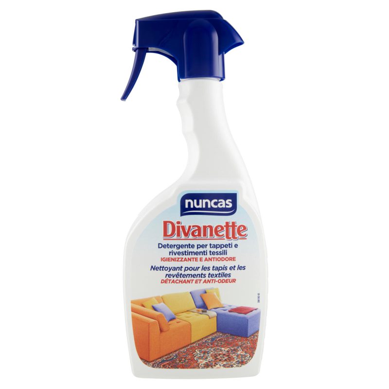 Nuncas Divanette Detergente per tappeti e rivestimenti tessili 500 ml