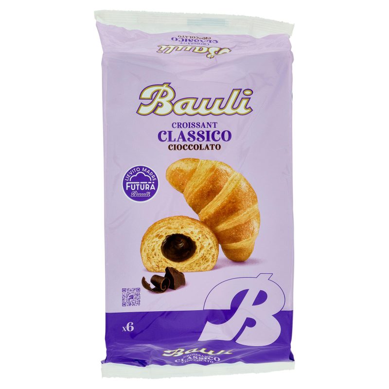 Bauli Croissant Classico Cioccolato 6 x 50 g