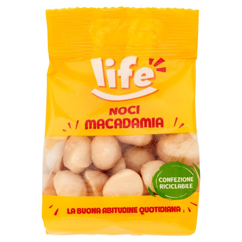 Life Noci Macadamia Sgusciate 100 g