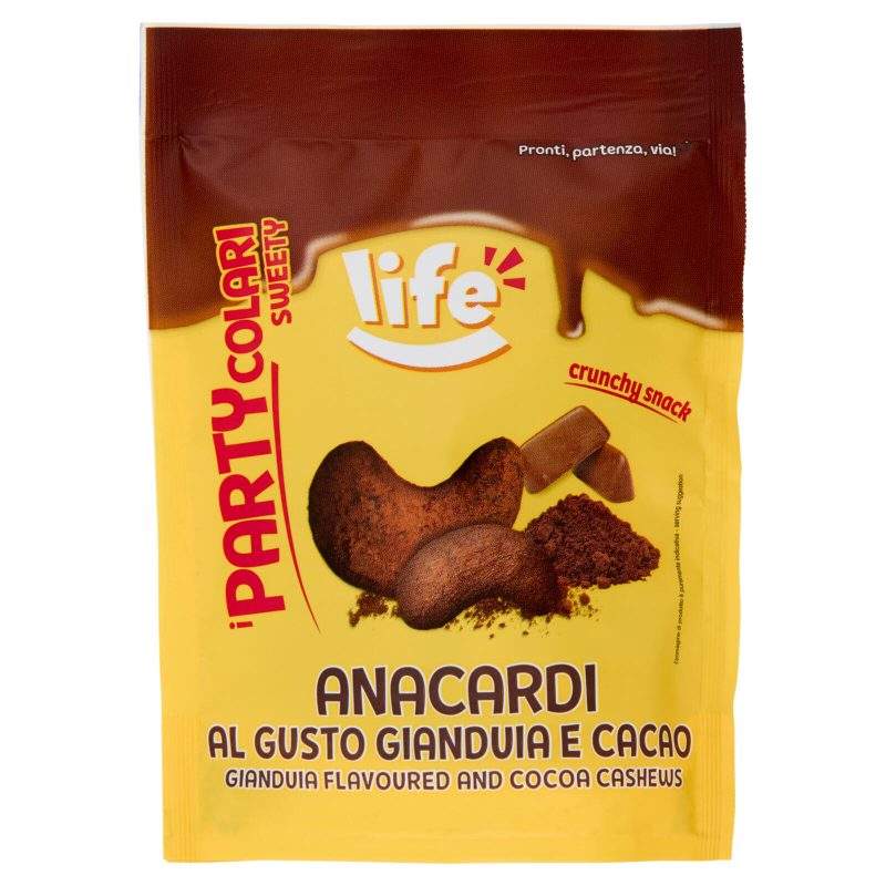 life Anacardi al Gusto Gianduia e Cacao 70 g