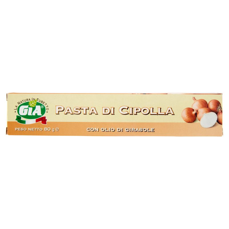 Gia Pasta di Cipolla con Olio di Girasole 80 g