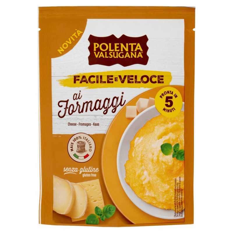 Polenta Valsugana Facile e Veloce ai Formaggi 80 g