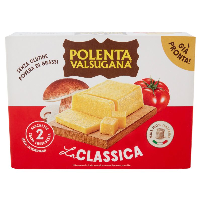 Polenta Valsugana la Classica Già Pronta 1200 g