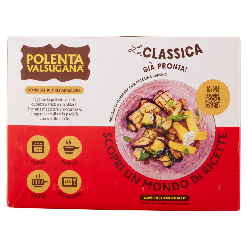 Polenta Valsugana la Classica Già Pronta 1200 g