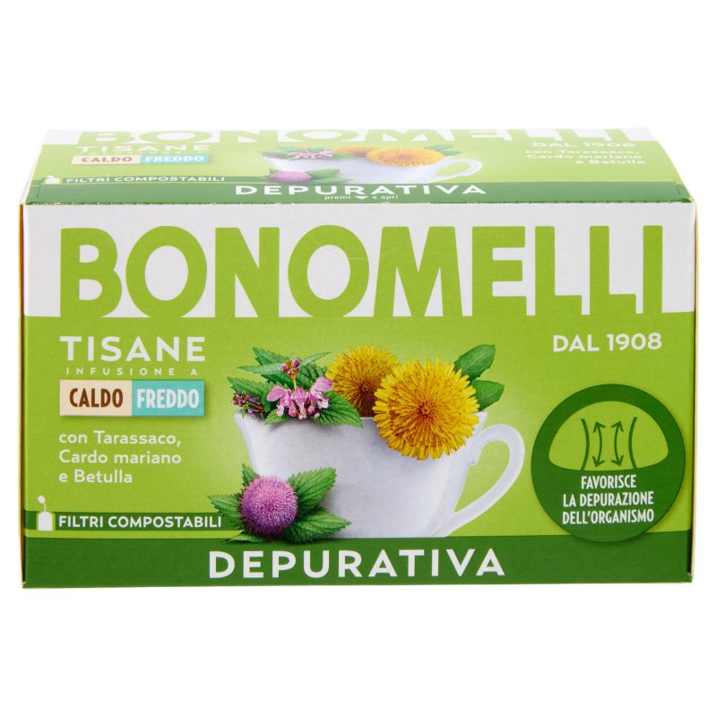 Bonomelli Tisane Depurativa 16 Filtri 32 g