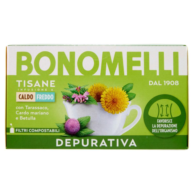 Bonomelli Tisane Depurativa 16 Filtri 32 g