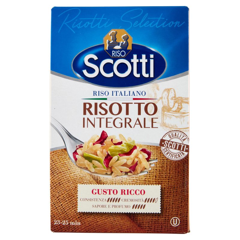 Riso Scotti Risotti Selection Risotto Integrale 1 kg