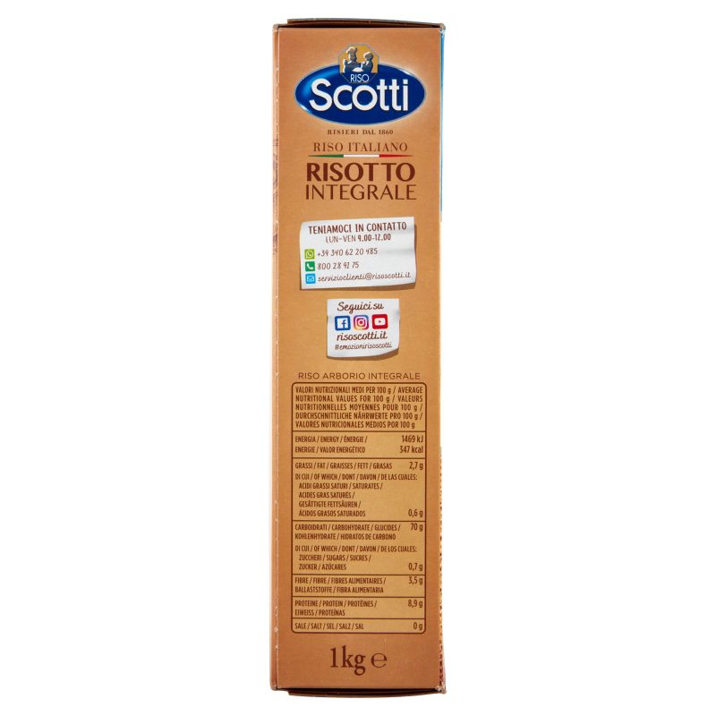 Riso Scotti Risotti Selection Risotto Integrale 1 kg