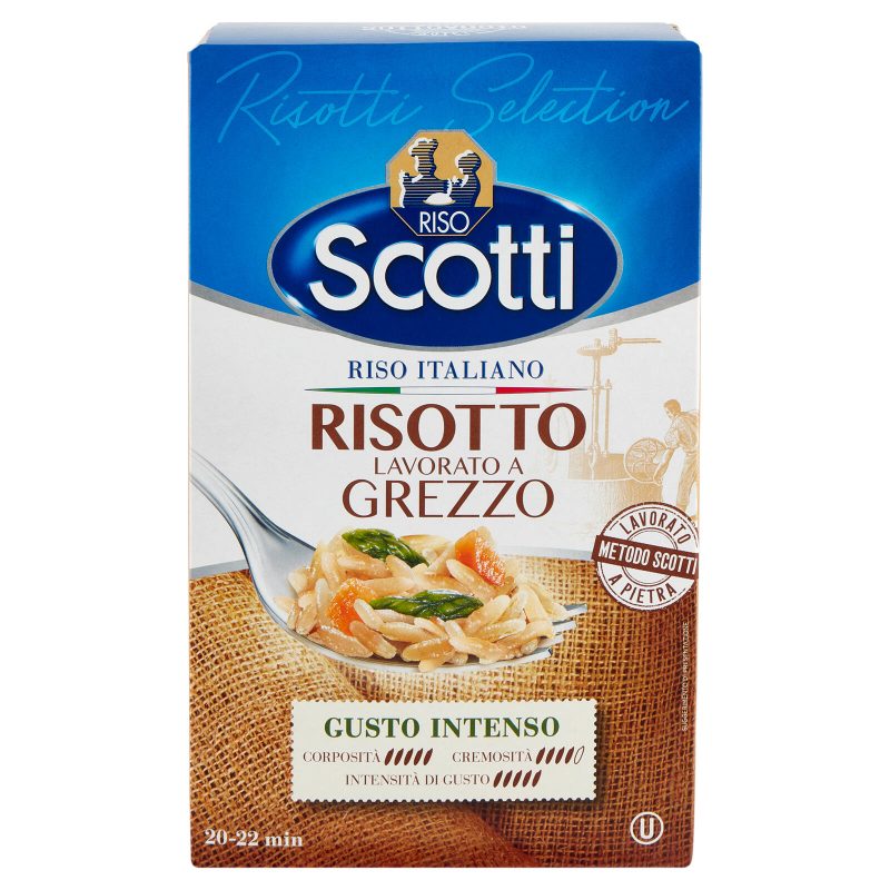 Riso Scotti Risotti Selection Risotto Lavorato a Grezzo 1 Kg