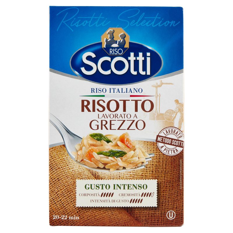 Riso Scotti Risotti Selection Risotto Lavorato a Grezzo 1 Kg