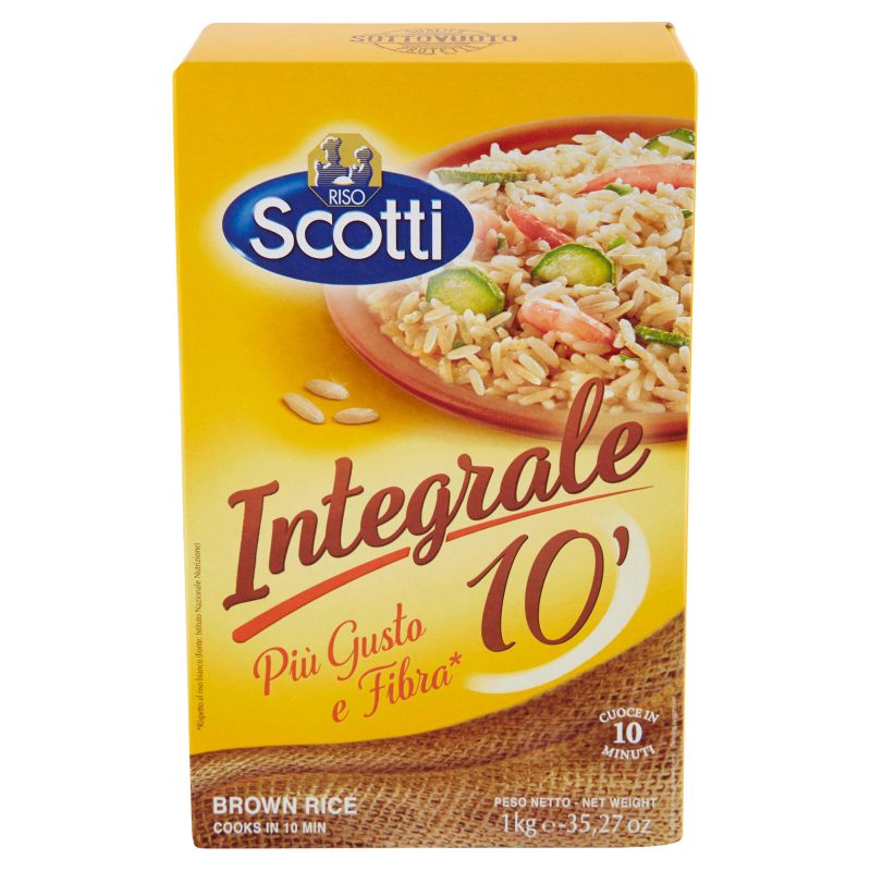 Riso Scotti Integrale 10' Più Gusto e Fibra* 1 kg