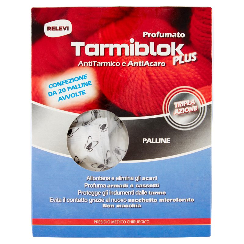 Relevi Tarmiblok Plus Profumato 20 Palline