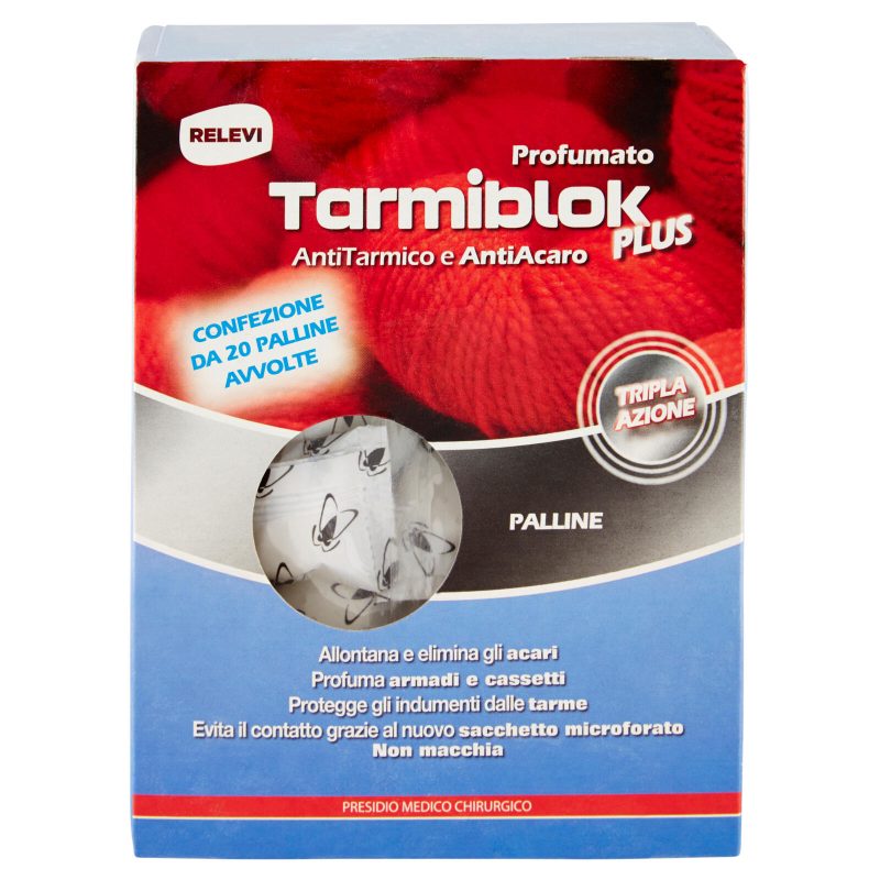 Relevi Tarmiblok Plus Profumato 20 Palline