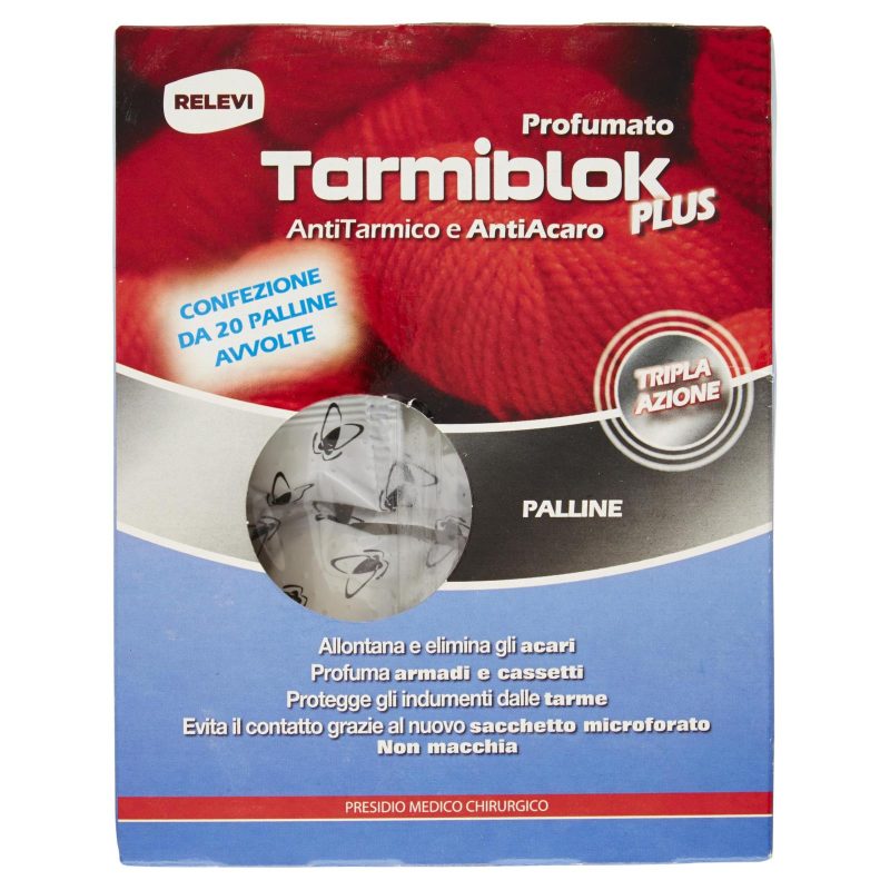 Relevi Tarmiblok Plus Profumato 20 Palline