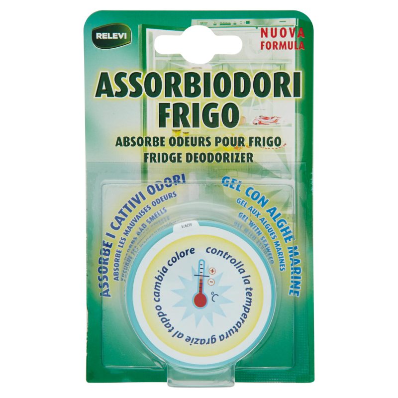 Relevi Assorbiodori Frigo Gel con Alghe Marine 40 g